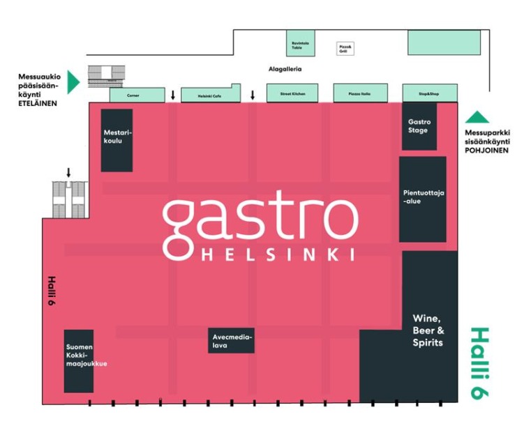 gastro kartta